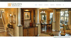Desktop Screenshot of goldenservices.com